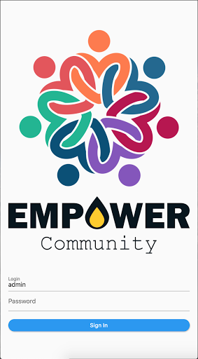 Android application Empower Community screenshort