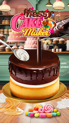 Messy Cake Maker Cooking Gamesのおすすめ画像2