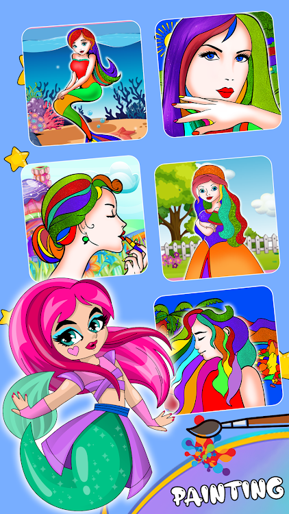 Coloring Book Game for Girls - 1.2 - (Android)