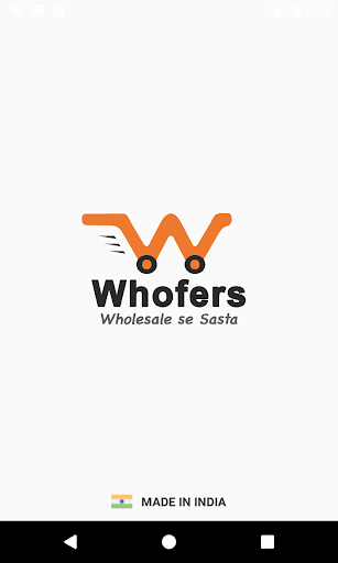 Android application WHOFERS screenshort