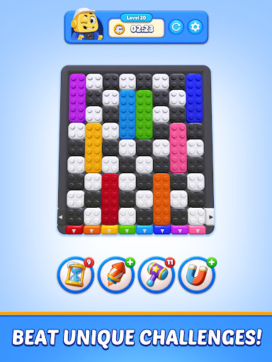 Color Block: Jam Puzzle 3D screenshot 12