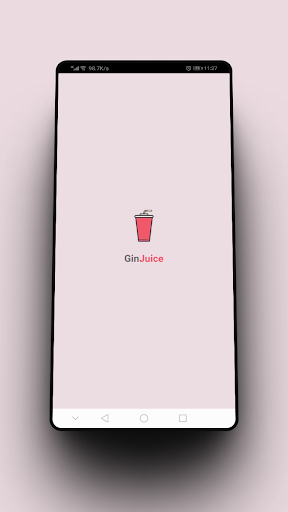Android application GinJuice screenshort
