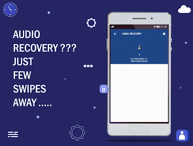 Recover audio & call recording