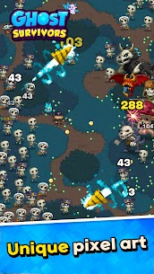 Ghost Survivors: Pixel Hunt MOD (Damage & Defense Multiplier, God Mode) 3