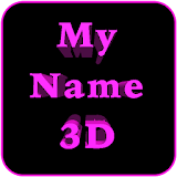 3d Photo Name Live Wallpaper icon