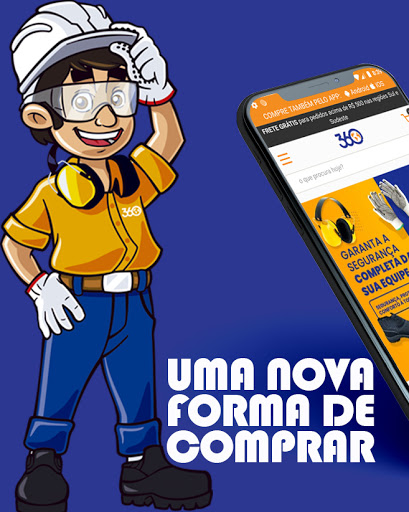 Android application Lojas360 screenshort