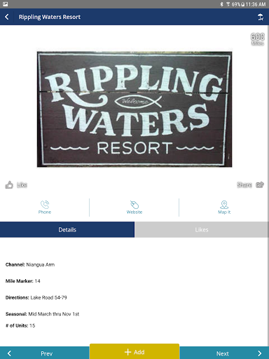 Screenshot of Visit Lake of the Ozarks