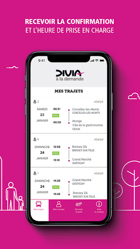 Divia à la demande Screen 3
