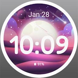Icon image Watch Face - Neon Space