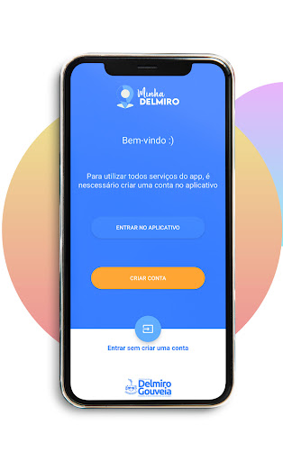 Android application Minha Delmiro screenshort