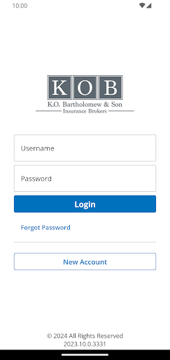 Android application K O Bartholomew Insurance screenshort