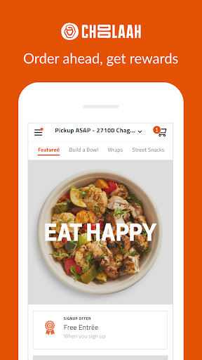 Screenshot of Choolaah Ordering