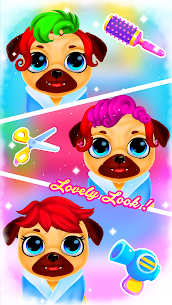 Puppy Pug at Animal Hair Salon v1.2 MOD APK (Ads Free) Free For Android 4