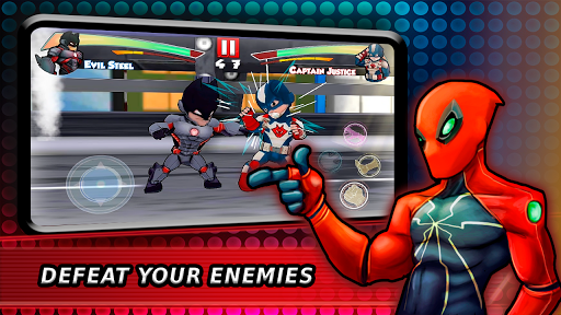 Superheroes Fighting Games Shadow Battle screenshots 2