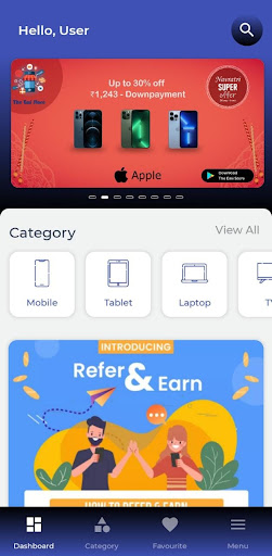 Emi Pay : Online Shopping App Screen 2