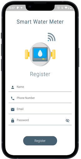 Smart Water Meter Screen 3