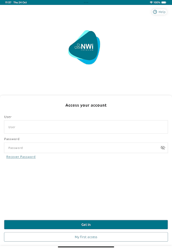 NWI Cliente Screenshot