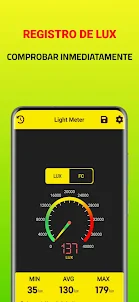 Medidor de luz - Luxómetro