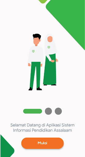 Android application SIM ASSALAAM screenshort
