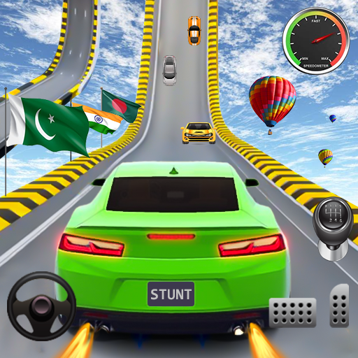 Ramp Stunt Racing Car Games