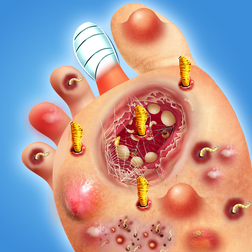 ASMR Foot Salon Surgery Makeup logo
