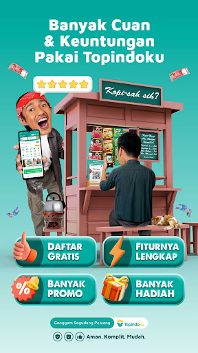 Topindoku: Pulsa, PPOB & Tiket Screen 2