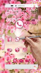 Pink Summer Flower Theme For PC installation