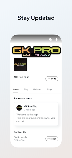 GK Pro Disc Screen 3
