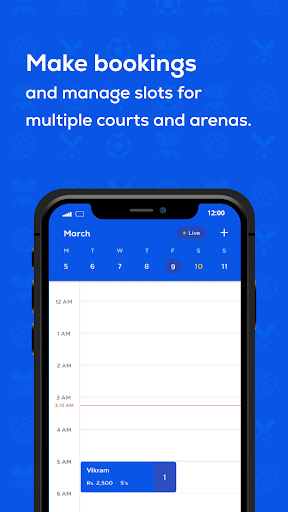Turf Town Venue Manager Screen 3