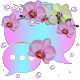 Tender Orchids Go SMS Theme