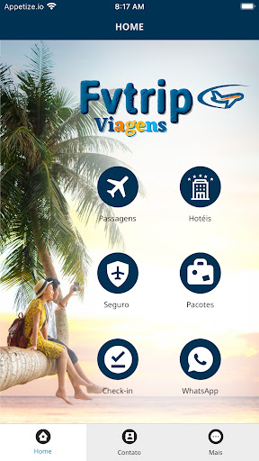 Android application Fvtrip screenshort