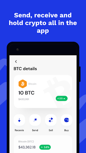 Android application Kochure: Buy & Sell Crypto screenshort