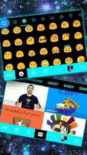 Galaxy 3D Keyboard Theme 4
