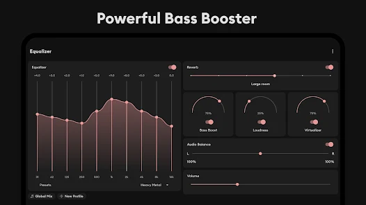 Flat Equalizer - Bass Booster - Apps on Google Play
