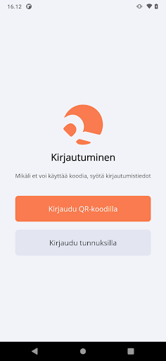 Android application Reportronic Mobiili screenshort