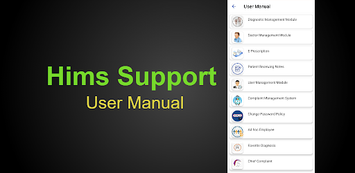 HIMS Support Screen 3