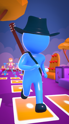 Android application Magic Tiles Hop & Beat Runner screenshort