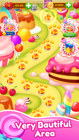 Game screenshot Candy Sweet Legends-Smash Day mod apk