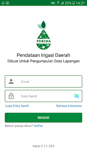 Pendataan Irigasi Daerah