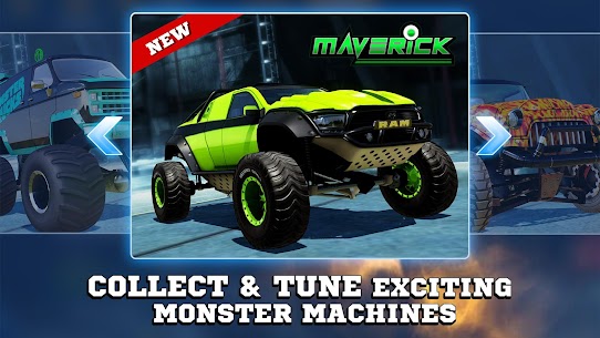 Monster Trucks Racing 2021 مهكرة لـ اندرويد 4