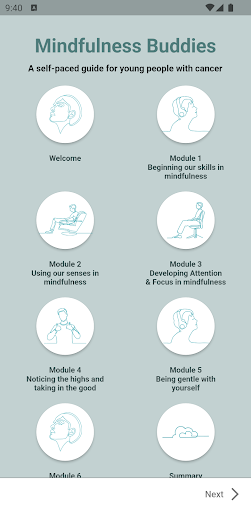 Mindfulness Buddies Screen 2