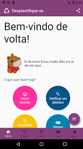 Android application Desplastifique_UNILA screenshort