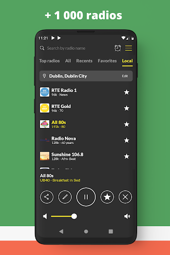 Radio Ireland FM online Screenshot 2 - AppWisp.com