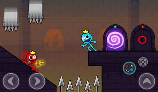 Play Red and Blue Stickman 2 Online for Free on PC & Mobile