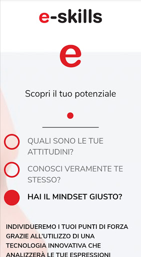 Android application e-skills screenshort