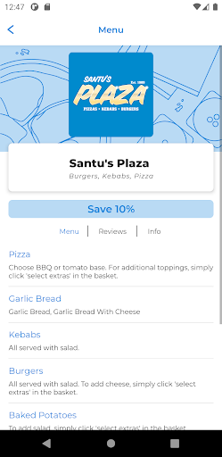Santus Pizza NG17 Screen 2