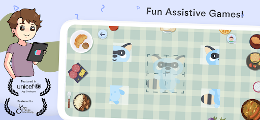 Android application Split Puzzle - Assistive Game screenshort