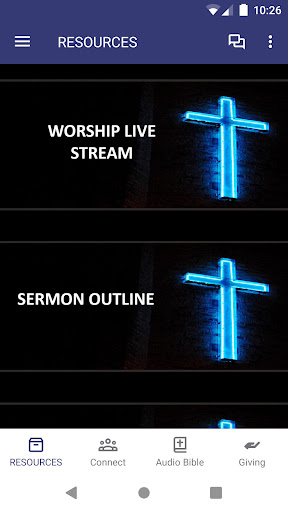 Android application First Baptist Childersburg screenshort