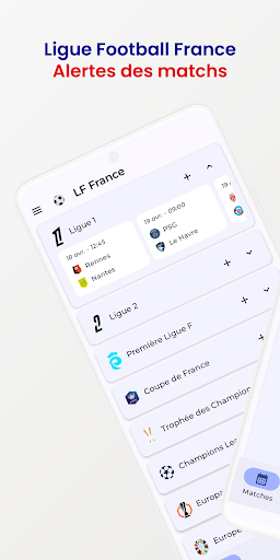 Aperçu de l'application