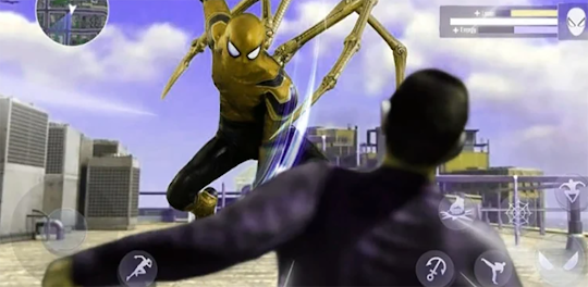 Spider Man Rope hero Fighting